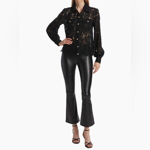 Generation Love Wren Flare Faux Leather Legging Size S